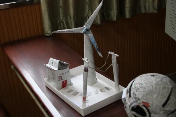 电气工程学院团委青协纸为环保活动圆满举办